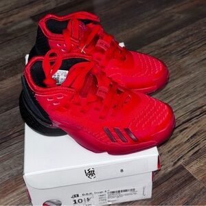 adidas D.O.N. Issue #4 Mid Future of Fast Basketball Shoe Size 10.5K Boys GW9013